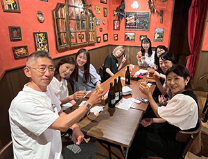グラクソスミスクラインからのイタリアン食堂食事会