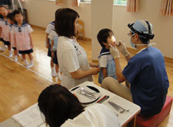 泉光幼稚園検診