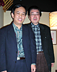 外傷歯学会 会長 木村先生と葛立宏 博士